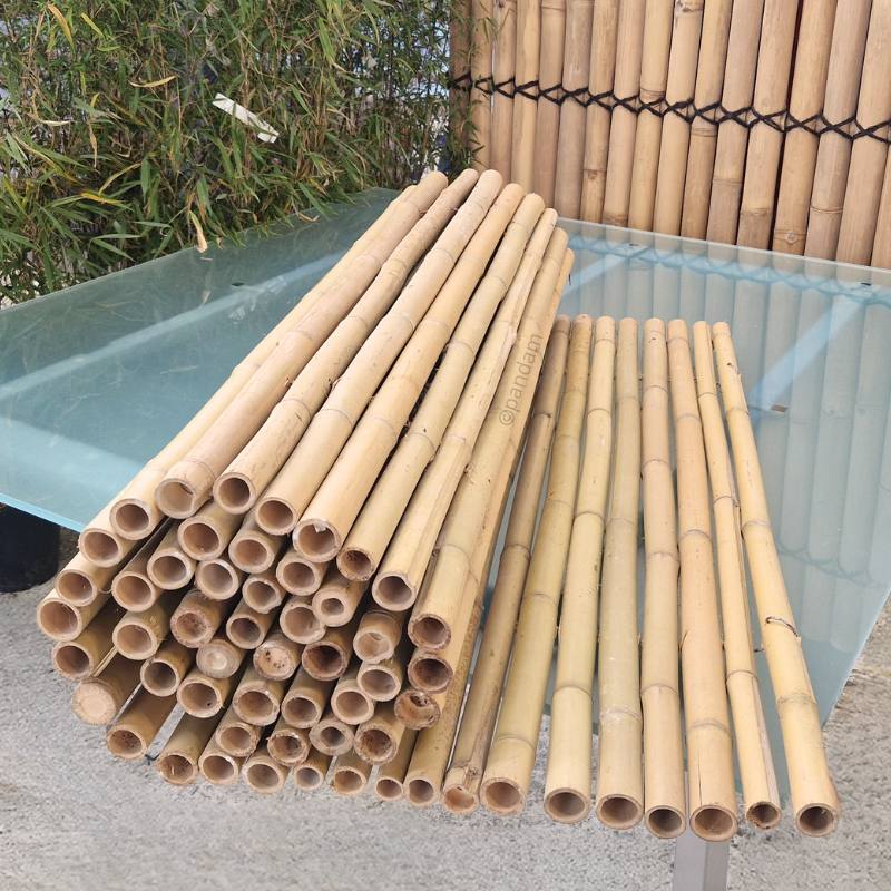 Recinzione in bambù naturale – schermo frangivista in bambù