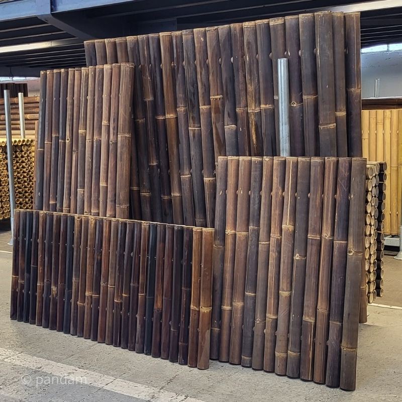 Panello di bambù nero