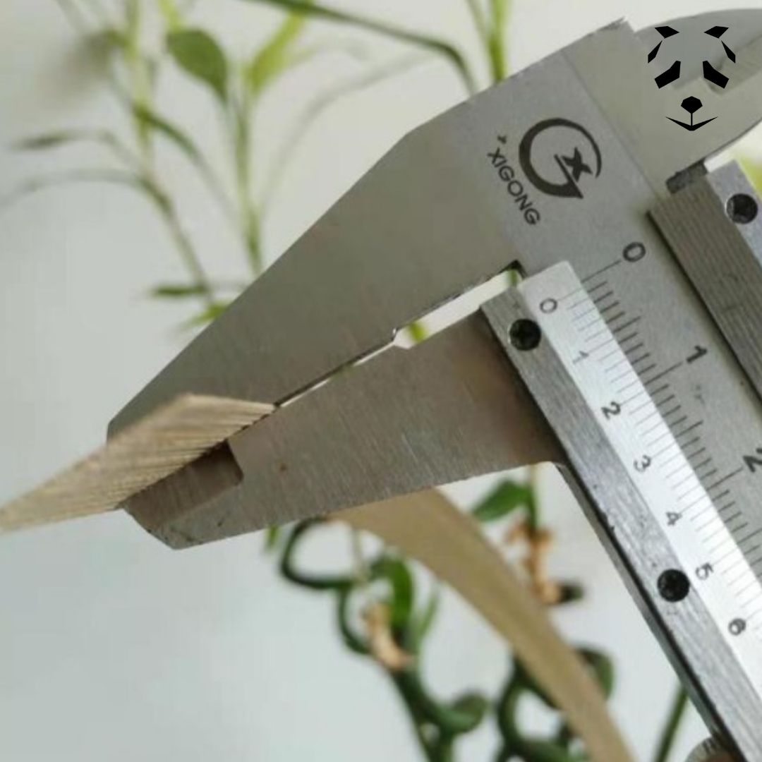 Macchina per la raffinazione delle strisce di bambù (per la cesteria)