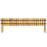 Bordura in mezzo bambù chiaro – Stile giapponese – Altezza 20 cm