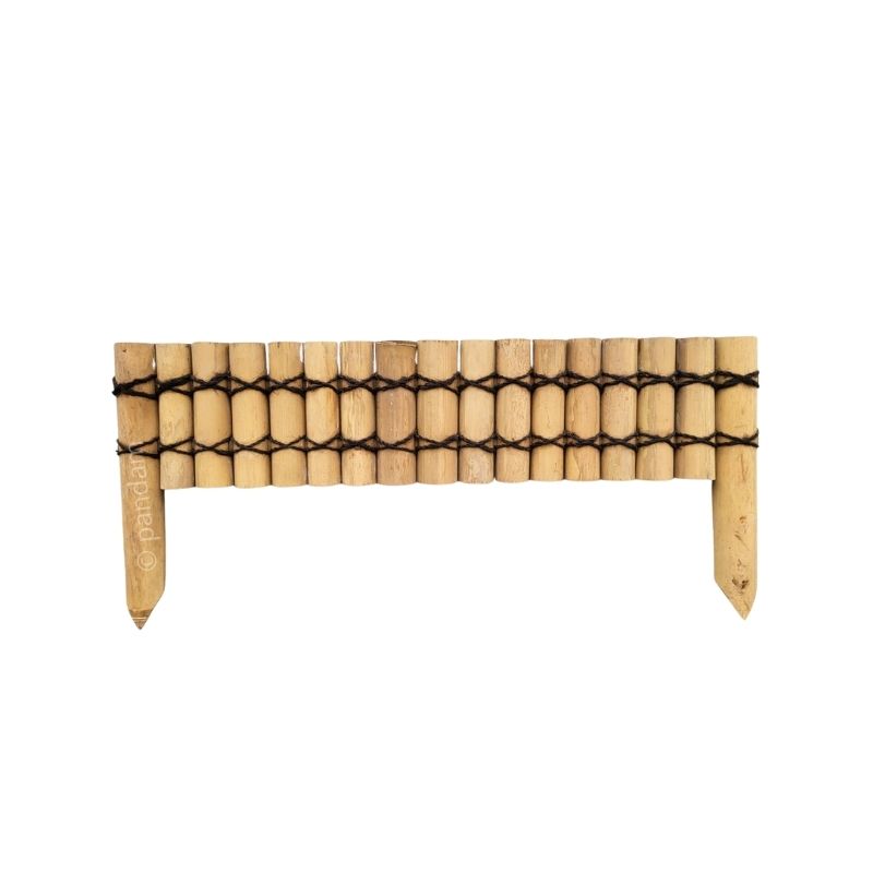 Bordura in mezzo bambù chiaro – Stile giapponese – Altezza 20 cm