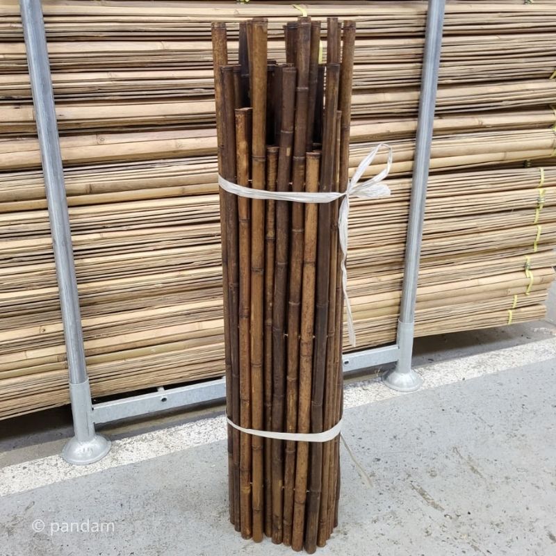 Rotolo di recinzione in bambù irregolare