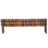 bordure in bambù nero 120 cm