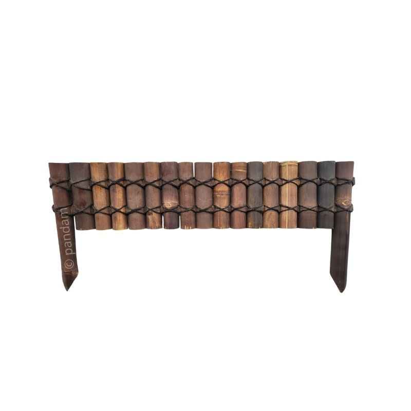bordura in bambù nero 90 cm