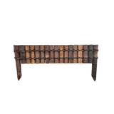 bordura in bambù nero 90 cm