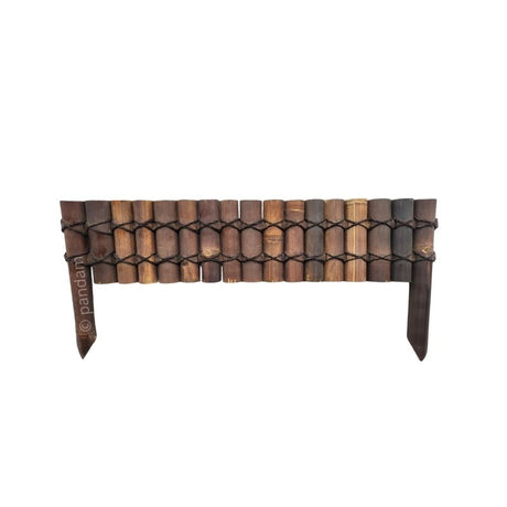 bordura in bambù nero 90 cm
